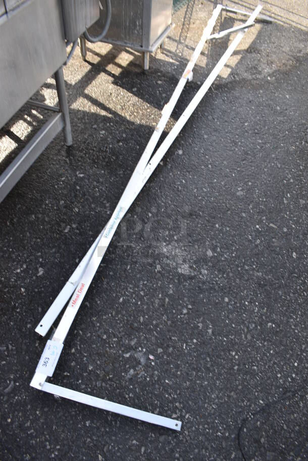 ALL ONE MONEY! Lot of 2 Metal Rods! 118x18x1 - Image 1 of 3