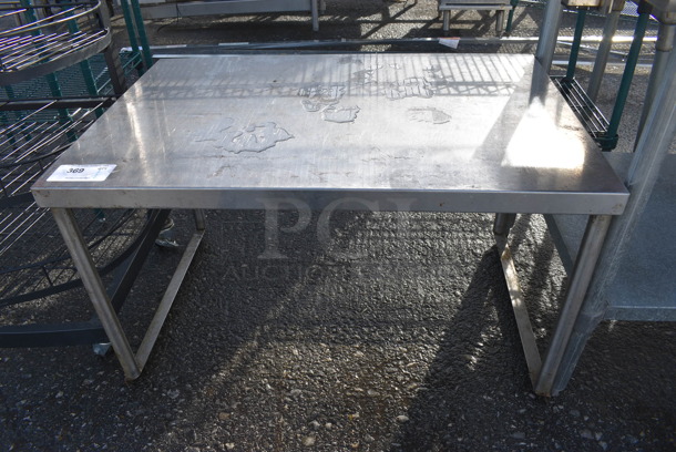 Stainless Steel Commercial Table. 36x24x21