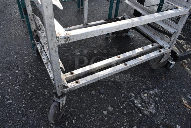 Metal Commercial Pan Transport Rack on Commercial Casters. 28.5x18x70 - Image 4 of 4