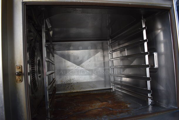 2 GORGEOUS! Rational Stainless Steel Commercial Combitherm 5 Senses Self Cooking Center Convection Ovens on Commercial Casters. Top Model: SCC WE 62. Bottom Model: SCC WE 102. 480 Volts, 3 Phase. 42x40x73. 2 Times Your Bid! - Image 6 of 8