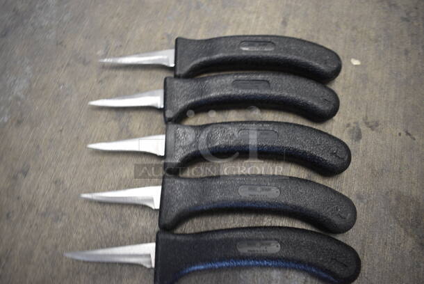 5 SHARPENED Metal Poultry Knives. 7.5