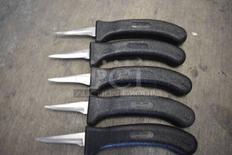 5 SHARPENED Metal Poultry Knives. 7.5". 5 Times Your Bid!