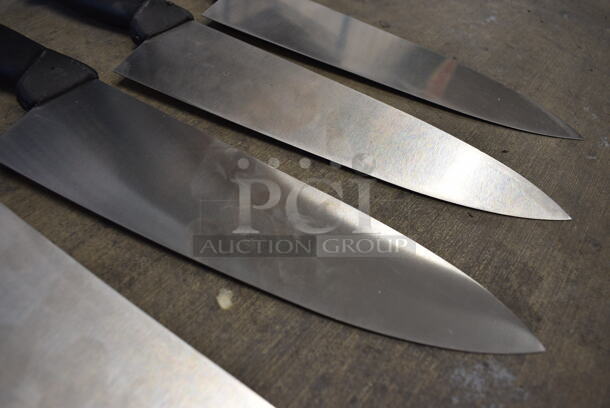 5 Metal Chef Knives. Includes 15". 5 Times Your Bid! - Image 3 of 3