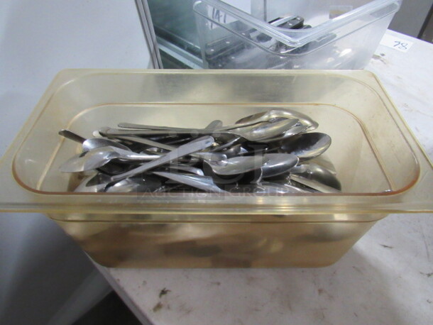 One Lot Of Assorted  Flatware. - Image 1 of 1