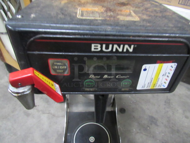 One Bunn Digital Brewer With Filter Basket. Model# ITCB-DV. 120 Volt. 22X10X34.  - Image 3 of 3
