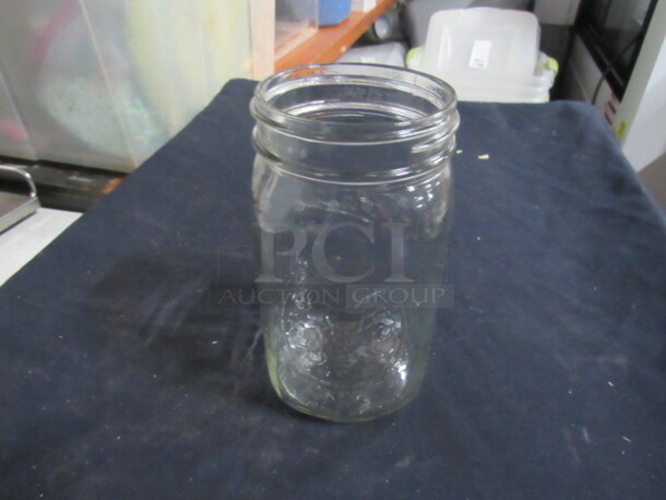 Large Mason Jar. 14XBID. - Image 1 of 1