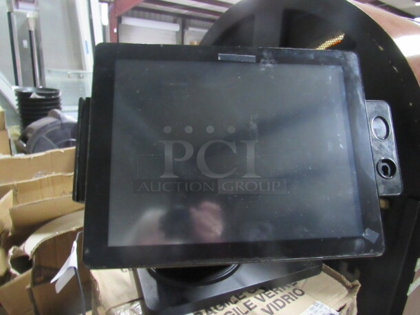 One Thinline POS Monitor. P/N# WS10L. S/N# MB23100049 12.