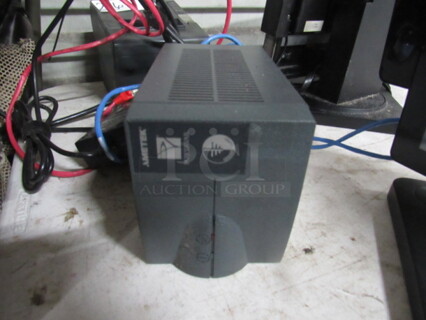 One Amtek Powervar Surge Protector. #ABCG065-11