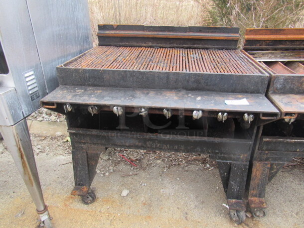 One Charbroiler On Casters. 44X3746 - Image 1 of 1