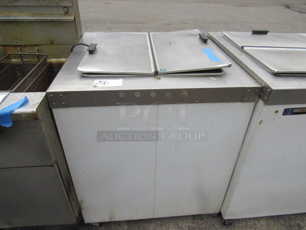 One Master Bilt Ice Cream Freezer On Casters. Model# DC-40. 115 Volt. Working Not Cold. 30X31X35 - Image 1 of 1