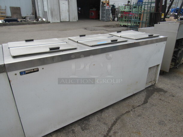 One Master Bilt Ice Cream Freezer On Casters. Model# DC-12D. 85X30X36. NOT Working. - Image 2 of 2
