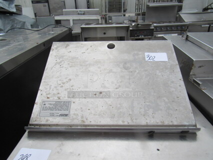 One Eagle Stainless Steel Shelf With Brackets. 24X18