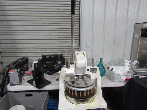 One Dutchess Dough Divider On Stand With Casters. Model# BMIH.  - Image 4 of 6