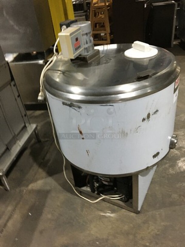 WOW! NEW! NEVER USED! Nieros Commercial Milk Chiller! Model BHN01512BI Serial 714630! 110V 1Phase!  - Image 3 of 11