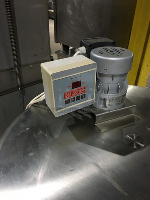 WOW! NEW! NEVER USED! Nieros Commercial Milk Chiller! Model BHN01512BI Serial 714630! 110V 1Phase!  - Image 5 of 11