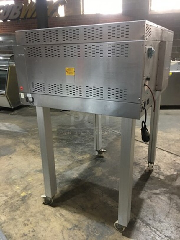 WOW! Sveba Dahlin Electric Powered Single Deck Baking/Pizza Oven! All Stainless Steel! Model DC12DD Serial 16449301! 208/230/115V! On Commercial Casters! - Image 2 of 10