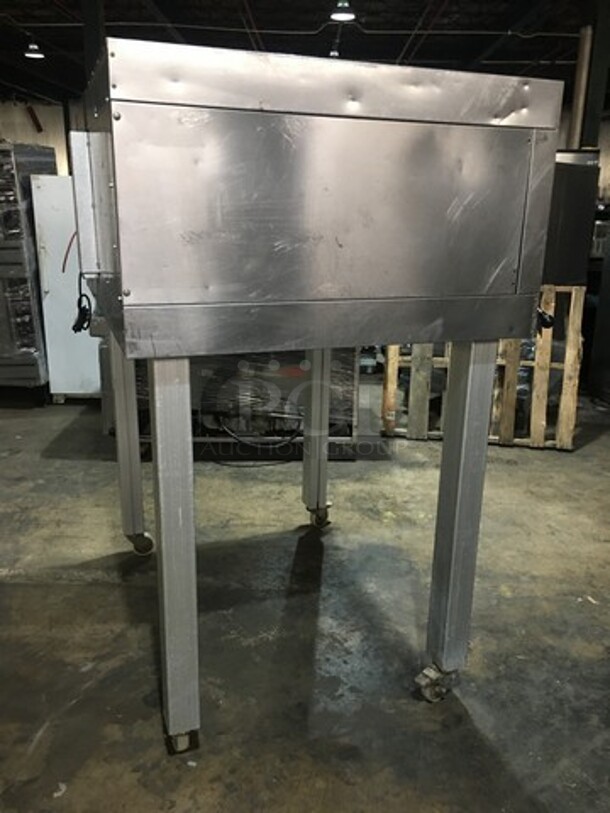 WOW! Sveba Dahlin Electric Powered Single Deck Baking/Pizza Oven! All Stainless Steel! Model DC12DD Serial 16449301! 208/230/115V! On Commercial Casters! - Image 4 of 10
