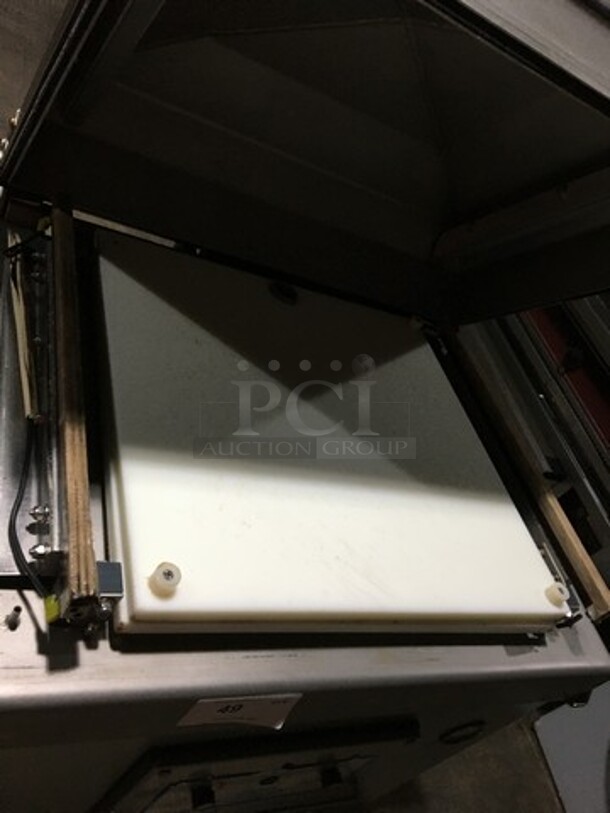 Sipromac Commercial Floor Style Single Chamber Vacuum Sealing Machine! All Stainless Steel! On Casters! - Image 5 of 12