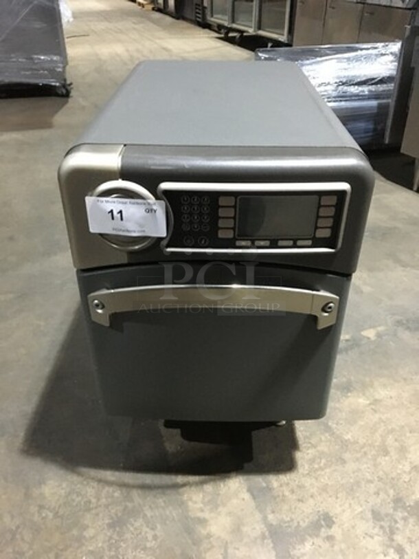 NICE! 2015 Turbo Chef Commercial Countertop Turbo Oven! Model NGO Serial NGOD19886! 208/240V 1Phase! On Legs!
