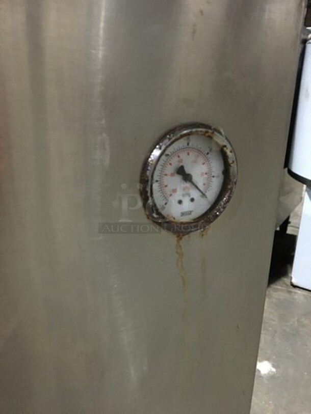 Sipromac Commercial Floor Style Single Chamber Vacuum Sealing Machine! All Stainless Steel! On Casters! - Image 9 of 12