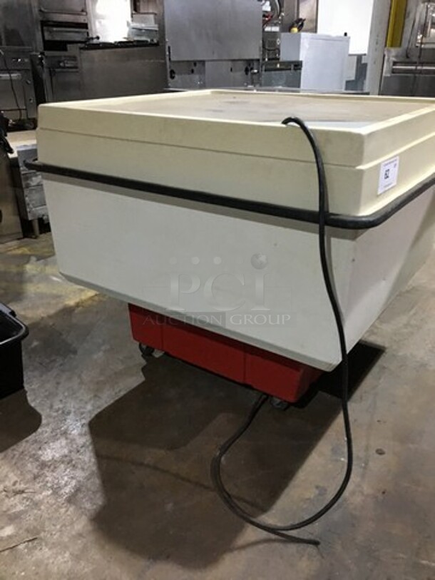 Artic Star Commercial Reach In Freezer Display Case! Model AS4.5 Serial A3013! 115V! Working When Removed! - Image 2 of 8