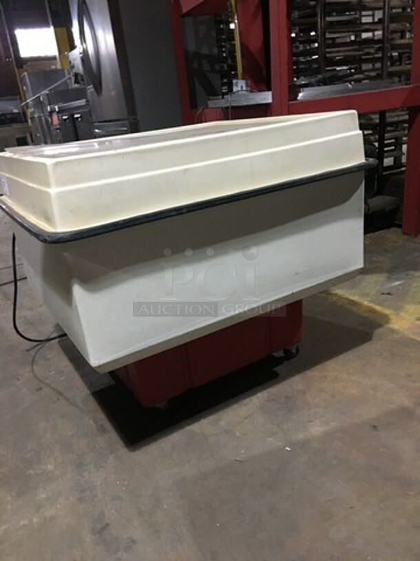 Artic Star Commercial Reach In Freezer Display Case! Model AS4.5 Serial A3013! 115V! Working When Removed! - Image 3 of 8