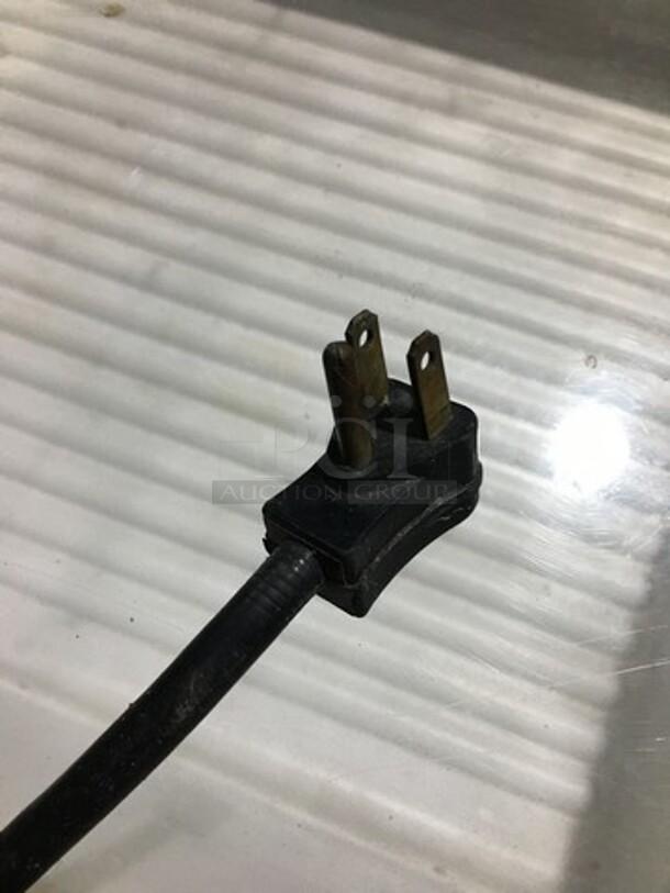 Artic Star Commercial Reach In Freezer Display Case! Model AS4.5 Serial A3013! 115V! Working When Removed! - Image 8 of 8