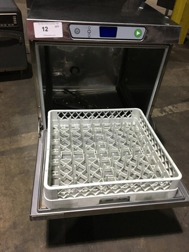 Sweet! Hobart Under The Counter Dishwasher! New Body Style! Model LXEC Serial 231178592! 120V 1 Phase! All Stainless Steel! With Dishrack!
 - Image 5 of 9