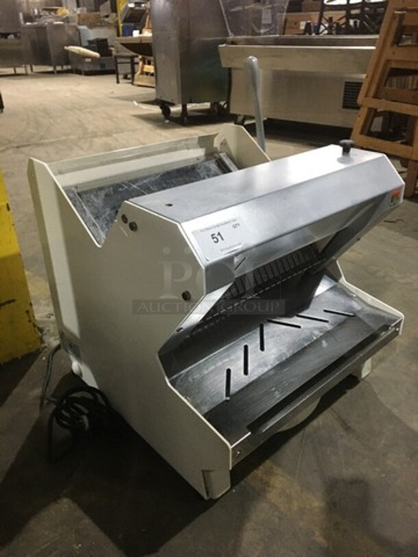 JAC Commercial Countertop Bread Loaf Slicer! 120V! - Image 2 of 10