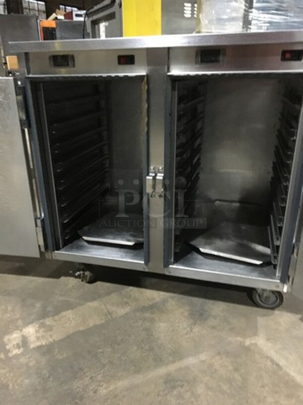 FWE Commercial 2 Door Food Warming/Holding Cabinet! All Stainless Steel! Model HLC16CHP Serial 154344705! 120V! On Commercial Casters! - Image 6 of 9