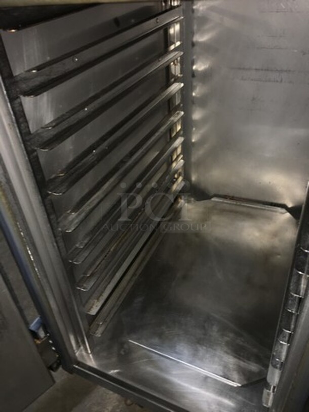 FWE Commercial 2 Door Food Warming/Holding Cabinet! All Stainless Steel! Model HLC16CHP Serial 154344705! 120V! On Commercial Casters! - Image 7 of 9