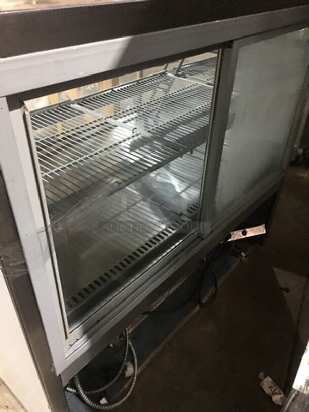 WOW! Randell Commercial Dry Bakery Display Case! With Curved Front Glass! With Sliding Rear Door! Model 4149DR Serial W00000005957! 120V 1Phase! - Image 4 of 8