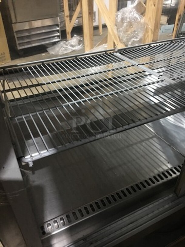WOW! Randell Commercial Dry Bakery Display Case! With Curved Front Glass! With Sliding Rear Door! Model 4149DR Serial W00000005957! 120V 1Phase! - Image 5 of 8