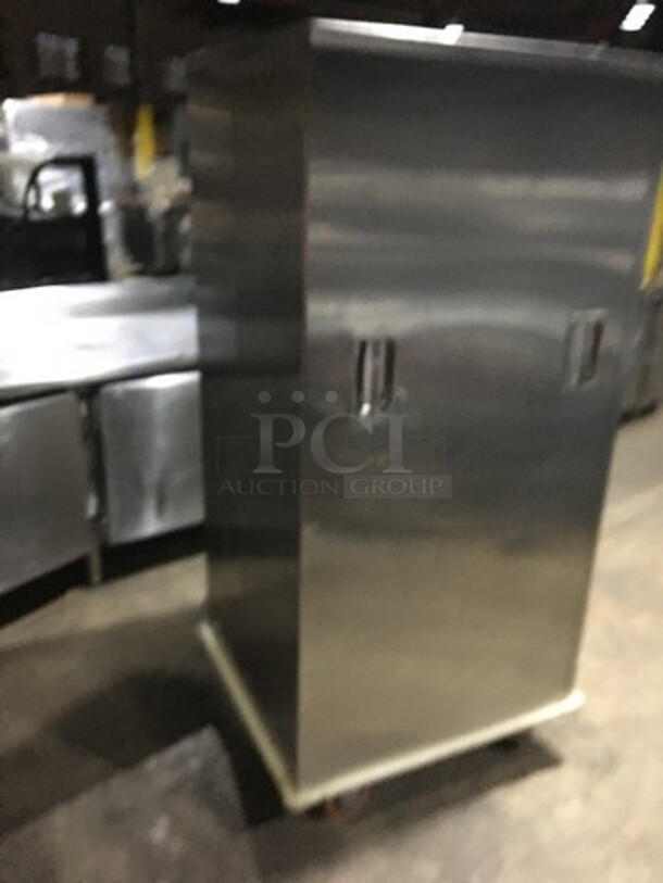 Precision Commercial Refrigerated Food Transport Rack! All Stainless Steel! Model RSU700 Serial 8G103050! 120V 1Phase! On Commercial Casters! - Image 3 of 10