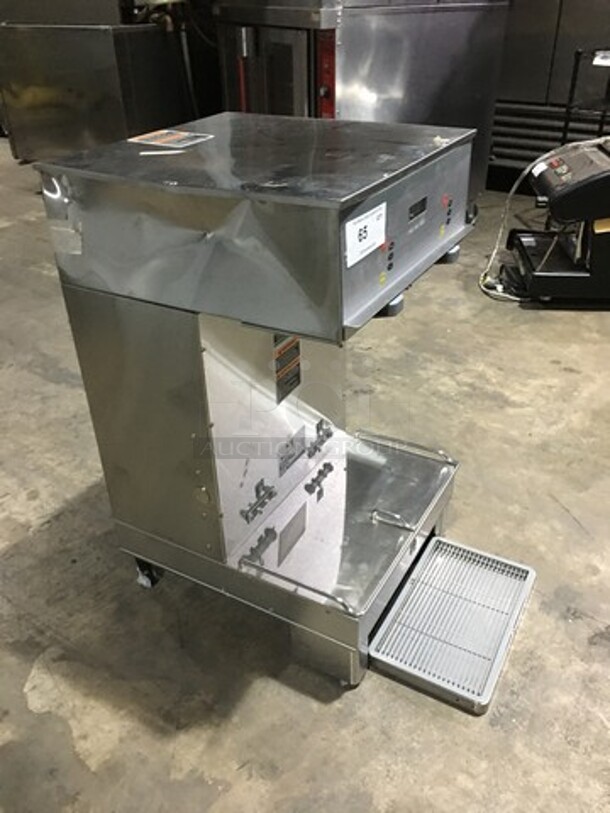 Bunn Commercial Countertop Dual Coffee Brewing Machine! All Stainless Steel! Model DUALSHDBC Serial DUAL191736! 120/208V 1Phase! - Image 3 of 8