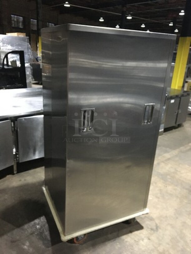 Precision Commercial Refrigerated Food Transport Rack! All Stainless Steel! Model RSU700 Serial 8G103050! 120V 1Phase! On Commercial Casters! - Image 4 of 10