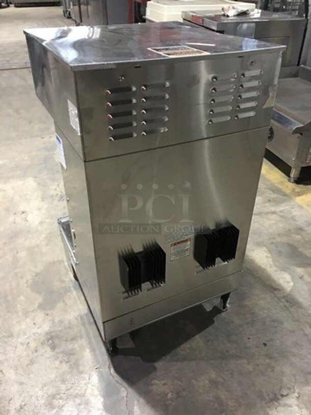 Bunn Commercial Countertop Dual Coffee Brewing Machine! All Stainless Steel! Model DUALSHDBC Serial DUAL191736! 120/208V 1Phase! - Image 4 of 8