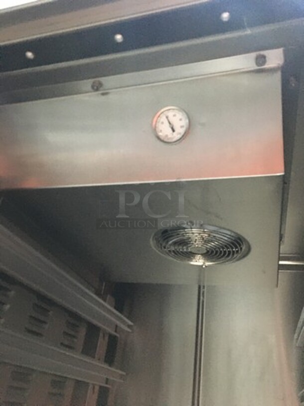 Precision Commercial Refrigerated Food Transport Rack! All Stainless Steel! Model RSU700 Serial 8G103050! 120V 1Phase! On Commercial Casters! - Image 6 of 10
