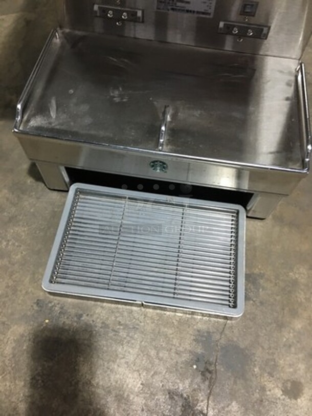 Bunn Commercial Countertop Dual Coffee Brewing Machine! All Stainless Steel! Model DUALSHDBC Serial DUAL191736! 120/208V 1Phase! - Image 6 of 8