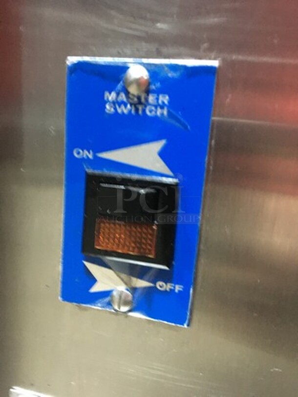 Precision Commercial Refrigerated Food Transport Rack! All Stainless Steel! Model RSU700 Serial 8G103050! 120V 1Phase! On Commercial Casters! - Image 8 of 10