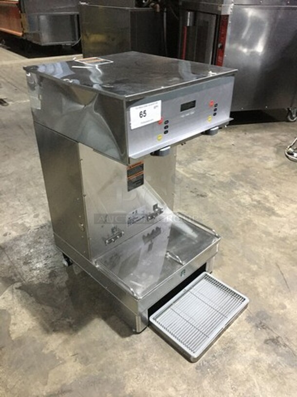 Bunn Commercial Countertop Dual Coffee Brewing Machine! All Stainless Steel! Model DUALSHDBC Serial DUAL191736! 120/208V 1Phase! - Image 8 of 8