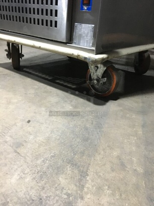 Precision Commercial Refrigerated Food Transport Rack! All Stainless Steel! Model RSU700 Serial 8G103050! 120V 1Phase! On Commercial Casters! - Image 9 of 10