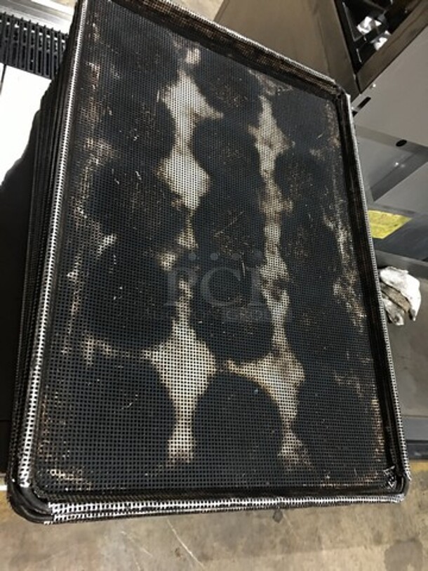 Full Size Perforated Sheet Pans! 5 X Your Bid! - Image 2 of 6
