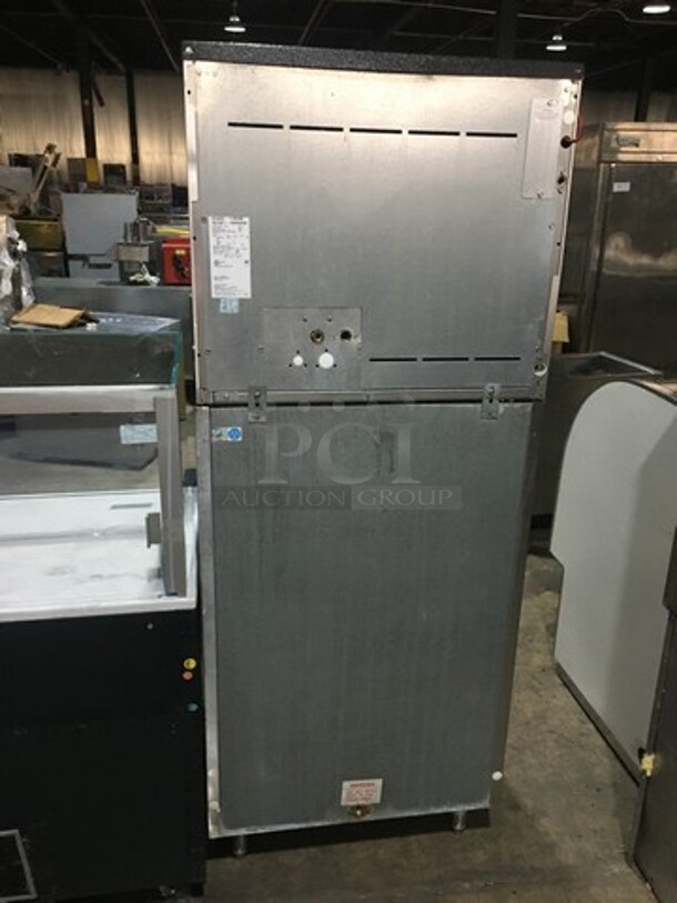 Ice-O-Matic Commercial Ice Making Machine! On Ice Bin! All Stainless Steel! Model ICE1006HW5 Serial 15061280011111! 208/230V! On Legs! 2 X Your Bid! Makes One Unit! - Image 3 of 8