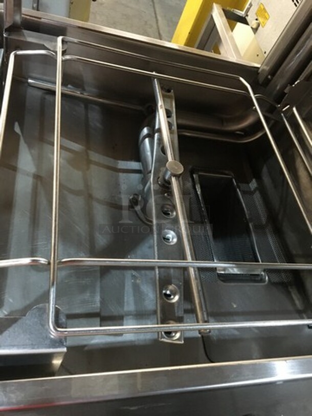 Wow! Hobart Commercial Upright Pass Through Dishwasher! All Stainless Steel! Model AM15 Serial 231114475! 3Phase! On Legs! - Image 5 of 9