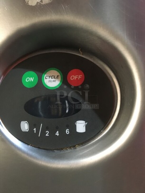 Wow! Hobart Commercial Upright Pass Through Dishwasher! All Stainless Steel! Model AM15 Serial 231114475! 3Phase! On Legs! - Image 7 of 9