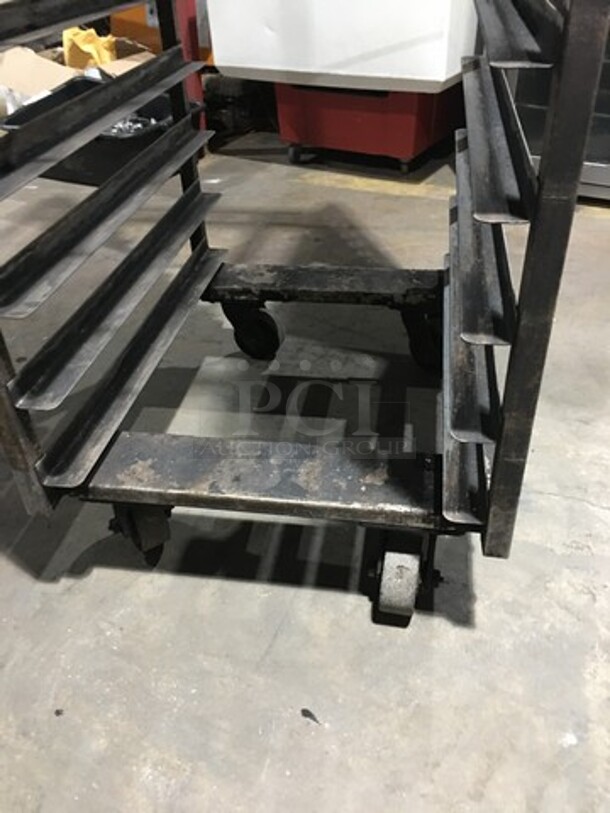 Metal Pan Transport Rack! Holds Full Size Pans! On Casters!  - Image 4 of 4