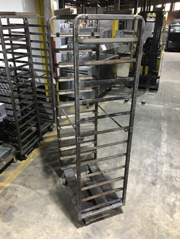 Metal Pan Transport Rack! Holds Full Size Pans! On Casters!  - Image 2 of 4