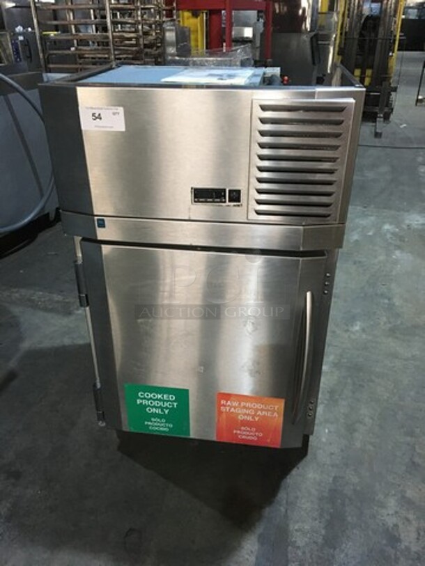 All Stainless Steel High Capacity Wall Freezer! With Racks! Model HCWF1! 