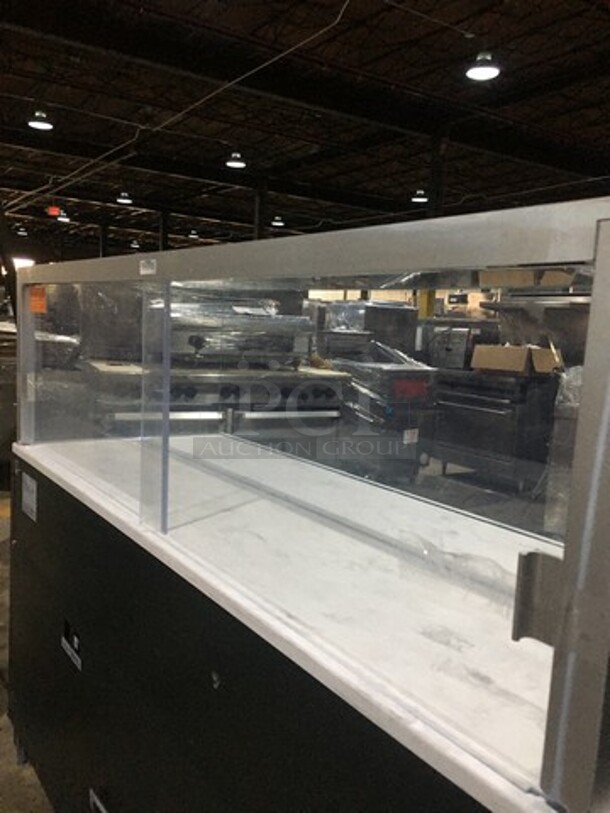Structural Concepts Commercial Refrigerated Open Grab-N-Go/Display Case Combo! With 2 Sliding Rear Doors! On Commercial Casters! Model SBZ6652DR Serial 0912380GU318110 ! 220V 1Phase! - Image 5 of 10
